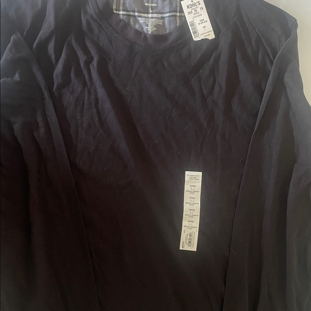 Kohl's Dark Long Sleeve Shirt
